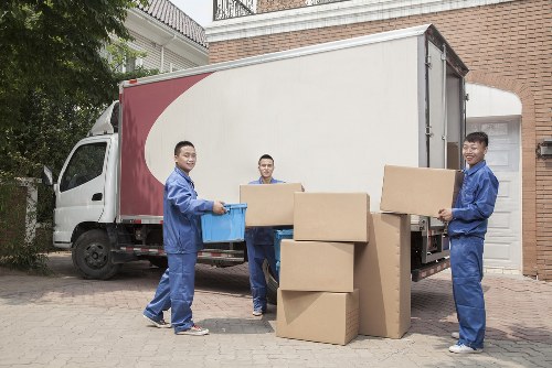Movers preparing a home removal in Eastcote