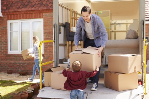 Removals van service for Eastcote home and flat moves