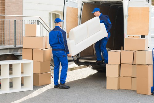 Man with van service helping with a local move in Eastcote