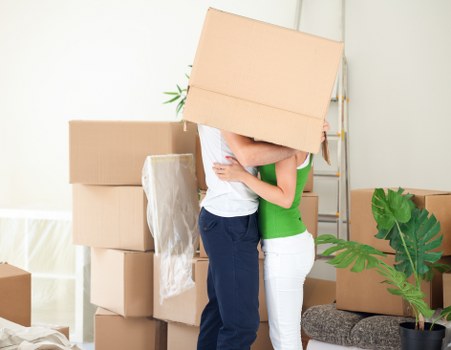 Careful handling of furniture during a house removal service in Eastcote