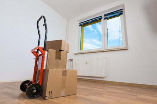 Careful transport of household items with a van service in Eastcote