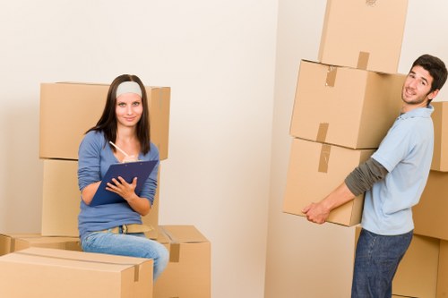 Service issue being recorded for a man and van complaint